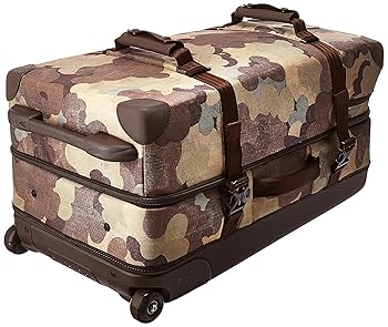 Burton Wheelie Double Deck Travel Bag, Storm Camo Print